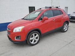 Salvage cars for sale at Farr West, UT auction: 2015 Chevrolet Trax LTZ