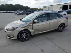 Salvage cars for sale at Gaston, SC auction: 2017 Ford Focus SEL