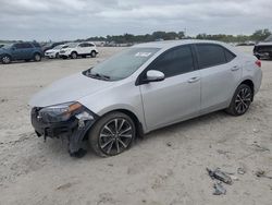 Salvage cars for sale at West Palm Beach, FL auction: 2017 Toyota Corolla L