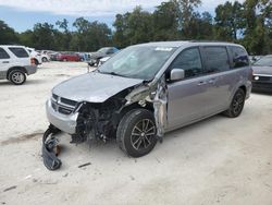 Salvage cars for sale from Copart Ocala, FL: 2018 Dodge Grand Caravan GT