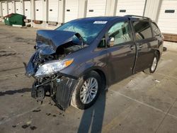 Salvage cars for sale at Louisville, KY auction: 2015 Toyota Sienna XLE