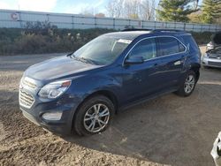 Chevrolet Vehiculos salvage en venta: 2016 Chevrolet Equinox LT