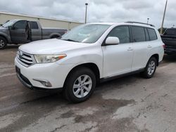 Flood-damaged cars for sale at auction: 2012 Toyota Highlander Base