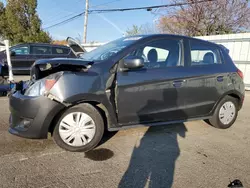 Salvage cars for sale at Moraine, OH auction: 2015 Mitsubishi Mirage DE