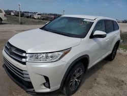 Salvage cars for sale from Copart Arcadia, FL: 2019 Toyota Highlander LE