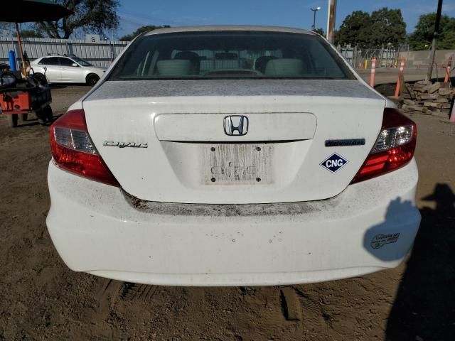 2012 Honda Civic Natural GAS