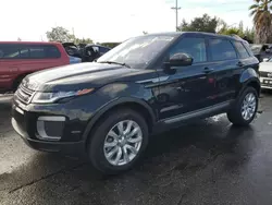 Land Rover Vehiculos salvage en venta: 2017 Land Rover Range Rover Evoque SE