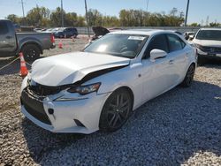 Salvage cars for sale at Columbus, OH auction: 2015 Lexus IS 250