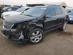 2016 Chevrolet Traverse LTZ en venta en Brighton, CO