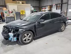 Salvage cars for sale at Rogersville, MO auction: 2017 Chevrolet Malibu LS