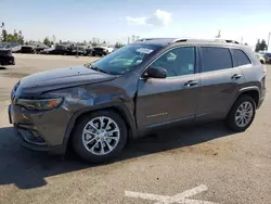 Salvage cars for sale from Copart Rancho Cucamonga, CA: 2019 Jeep Cherokee Latitude Plus