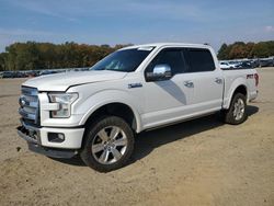 Salvage cars for sale at Conway, AR auction: 2015 Ford F150 Supercrew