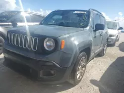 Carros salvage para piezas a la venta en subasta: 2018 Jeep Renegade Latitude