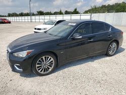 Flood-damaged cars for sale at auction: 2019 Infiniti Q50 Luxe