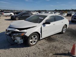 Salvage cars for sale at Houston, TX auction: 2020 Chevrolet Malibu LS