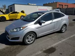 Ford Fiesta salvage cars for sale: 2017 Ford Fiesta SE