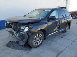 Nissan salvage cars for sale: 2014 Nissan Pathfinder SV Hybrid