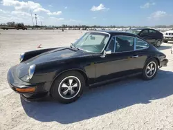 Salvage cars for sale at Arcadia, FL auction: 1975 Porsche 911S