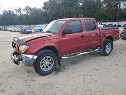 Salvage cars for sale at Ocala, FL auction: 2004 Toyota Tacoma Double Cab Prerunner