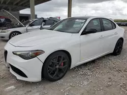 Salvage cars for sale from Copart West Palm Beach, FL: 2019 Alfa Romeo Giulia