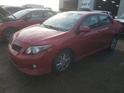 Toyota Corolla Base salvage cars for sale: 2009 Toyota Corolla Base