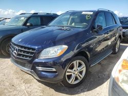 Salvage vehicles for parts for sale at auction: 2015 Mercedes-Benz ML 350 4matic