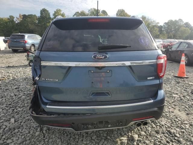 2018 Ford Explorer Platinum