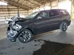 Salvage cars for sale at Phoenix, AZ auction: 2019 Dodge Durango GT