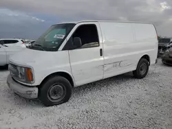 Salvage trucks for sale at Taylor, TX auction: 2002 Chevrolet Express G3500