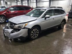 Salvage cars for sale at Ham Lake, MN auction: 2016 Subaru Outback 2.5I Limited