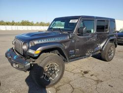 Jeep Vehiculos salvage en venta: 2021 Jeep Wrangler Unlimited Rubicon 4XE