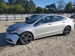 Salvage cars for sale at Hampton, VA auction: 2016 Ford Fusion SE