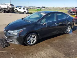 Salvage cars for sale at Woodhaven, MI auction: 2017 Chevrolet Cruze LT