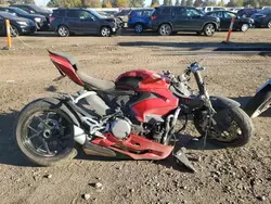 Salvage motorcycles for sale at Elgin, IL auction: 2021 Ducati Panigale V2