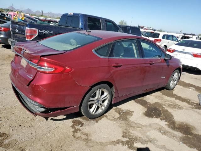 2018 Ford Fusion SE Hybrid