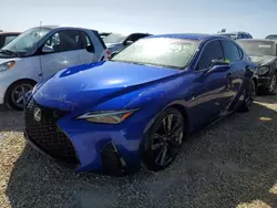 Carros salvage sin ofertas aún a la venta en subasta: 2021 Lexus IS 350 F Sport