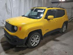 Jeep Vehiculos salvage en venta: 2016 Jeep Renegade Latitude