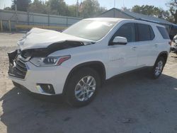 Salvage cars for sale at Wichita, KS auction: 2019 Chevrolet Traverse LT