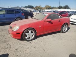 Mercedes-Benz slk-Class salvage cars for sale: 1999 Mercedes-Benz SLK 230 Kompressor