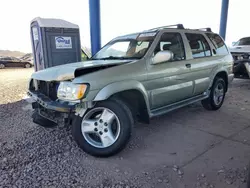 Salvage cars for sale at Phoenix, AZ auction: 2001 Infiniti QX4