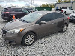 Salvage cars for sale at Barberton, OH auction: 2014 KIA Forte LX