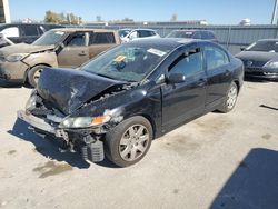 Honda salvage cars for sale: 2007 Honda Civic LX