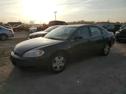 Salvage cars for sale at Indianapolis, IN auction: 2008 Chevrolet Impala LS