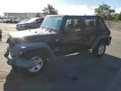 Jeep Vehiculos salvage en venta: 2015 Jeep Wrangler Unlimited Sport