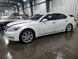 Salvage cars for sale at Ham Lake, MN auction: 2012 Lexus LS 600HL