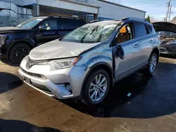 Salvage cars for sale at New Britain, CT auction: 2018 Toyota Rav4 Limited