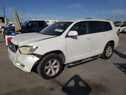 2008 Toyota Highlander en venta en Grand Prairie, TX