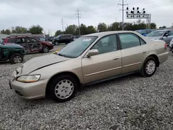 Salvage cars for sale at Columbus, OH auction: 2002 Honda Accord LX