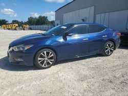 Salvage cars for sale at Tifton, GA auction: 2017 Nissan Maxima 3.5S