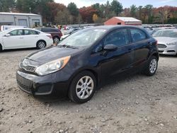 Salvage cars for sale at Mendon, MA auction: 2013 KIA Rio EX